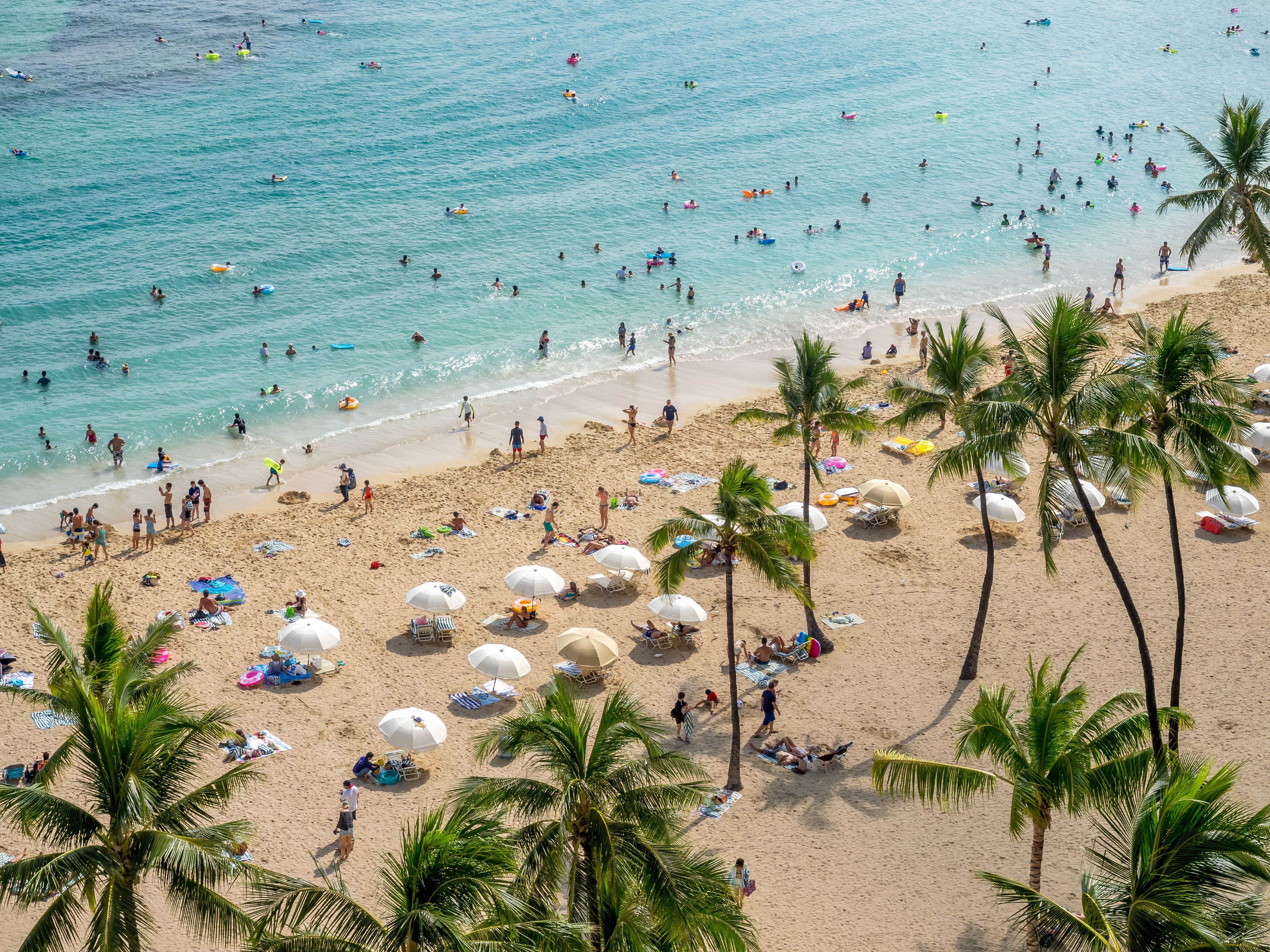 Beach in Waikiki